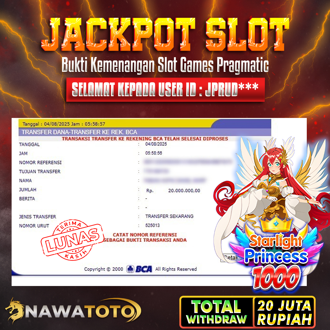 Bukti Jackpot