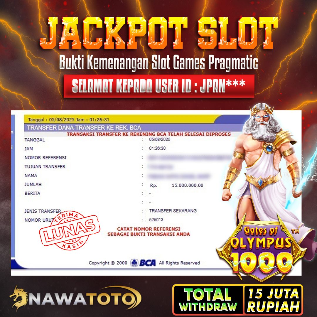 Bukti Jackpot
