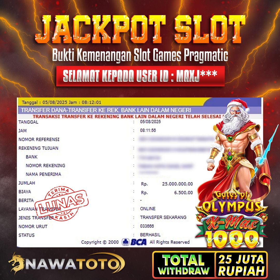 Bukti Jackpot