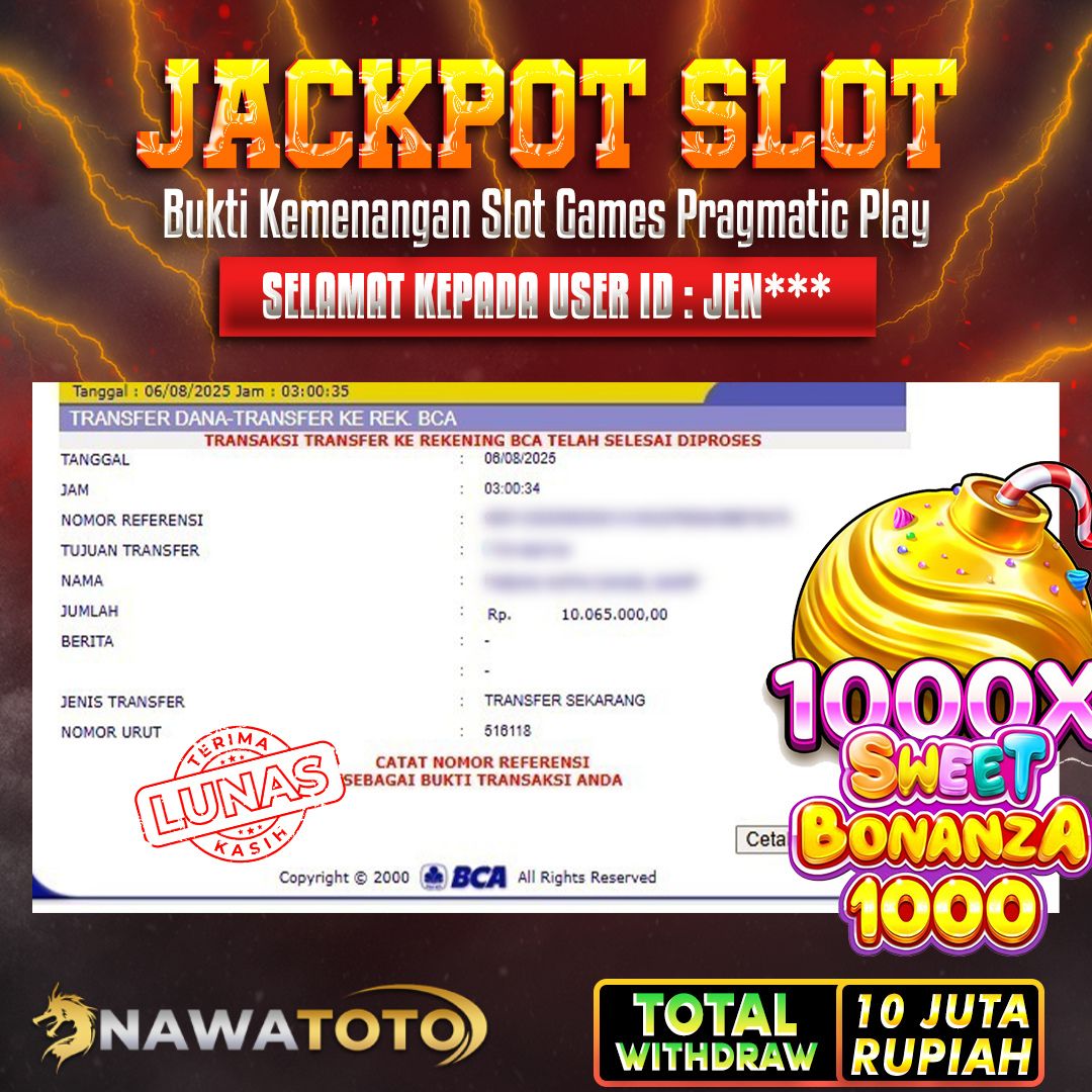 Bukti Jackpot