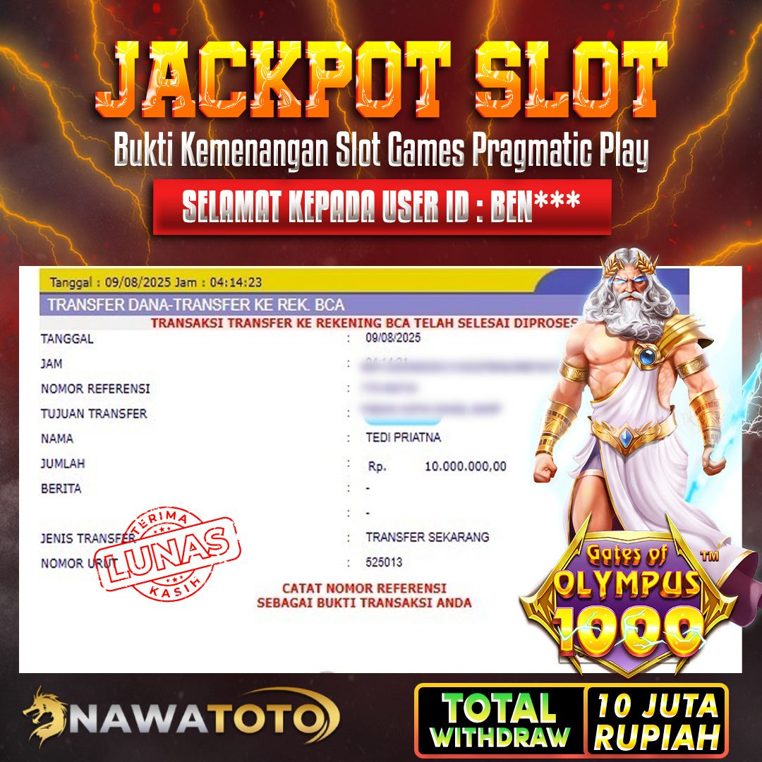 Bukti Jackpot