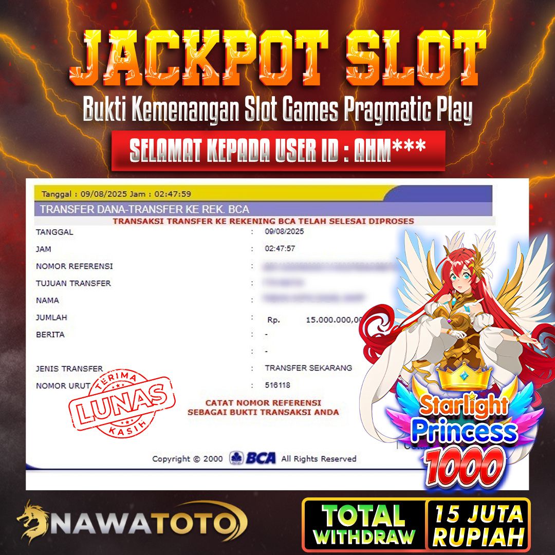 Bukti Jackpot