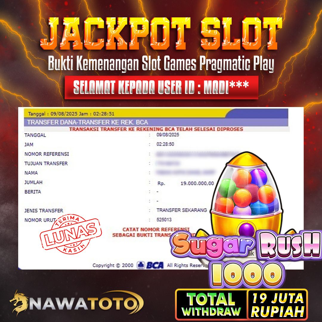Bukti Jackpot