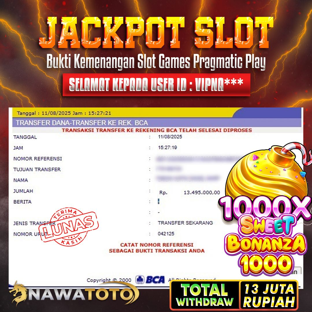 Bukti Jackpot