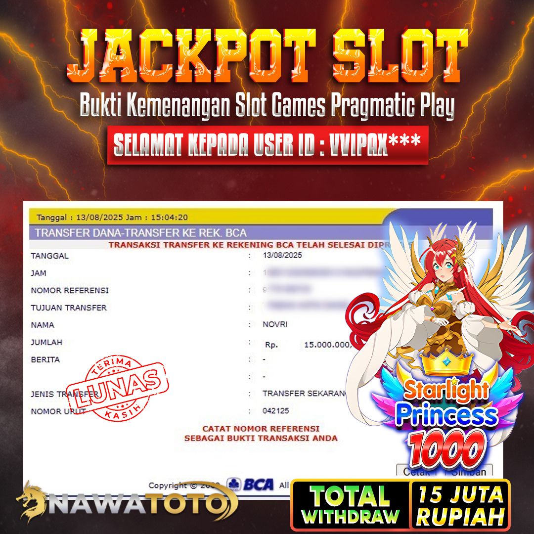 Bukti Jackpot