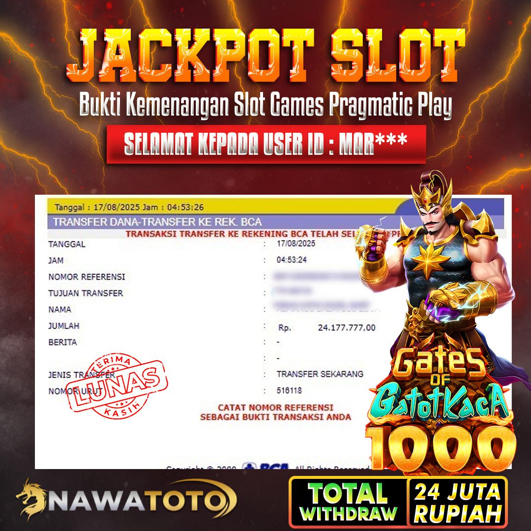 Bukti Jackpot