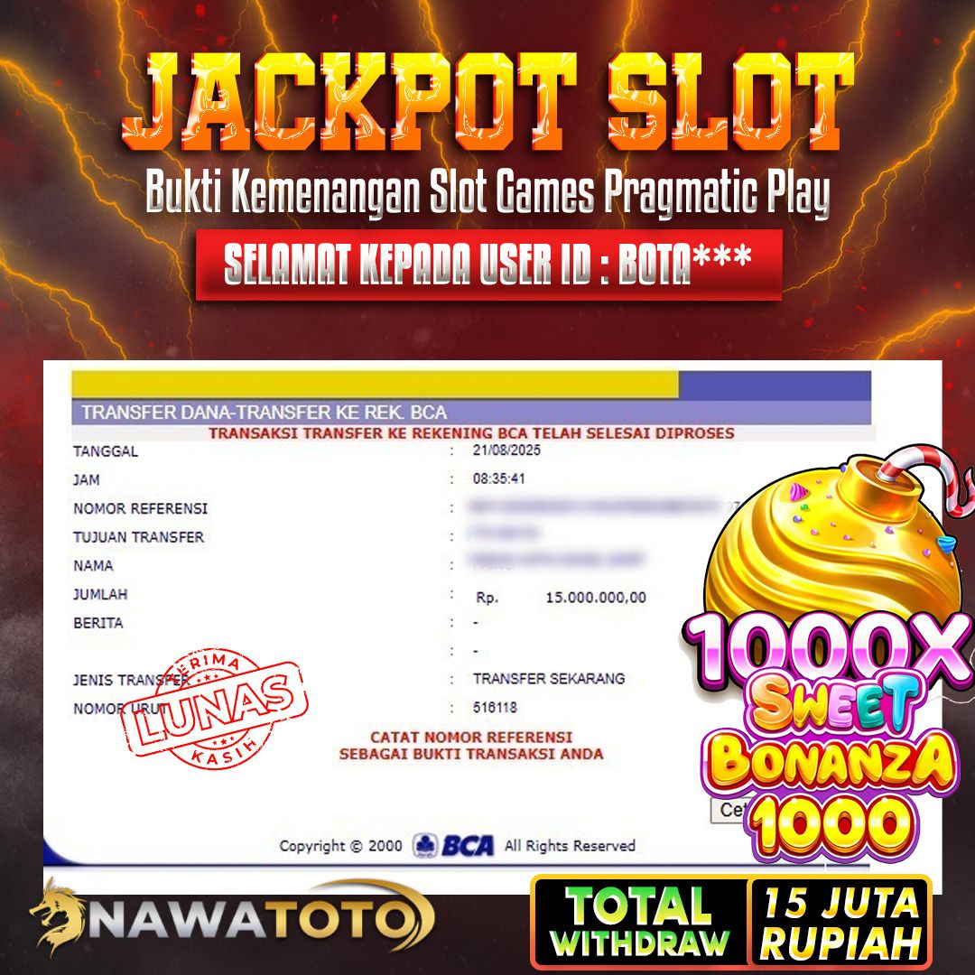Bukti Jackpot