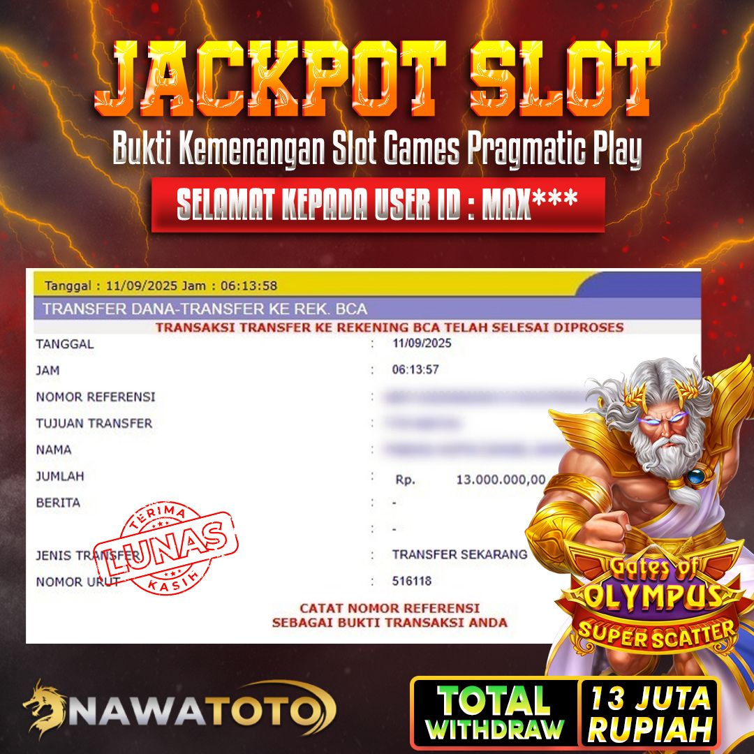 Bukti Jackpot