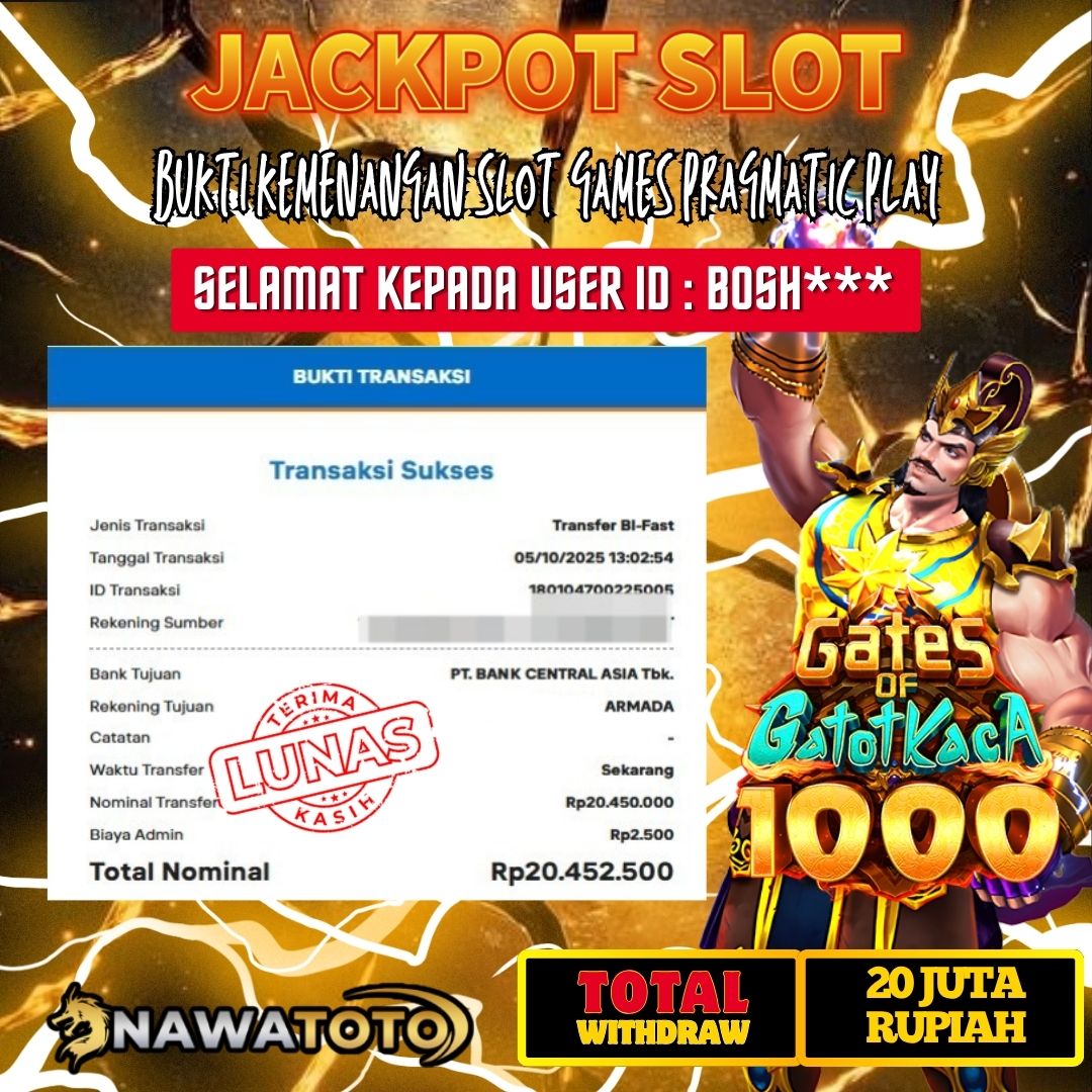 Bukti Jackpot