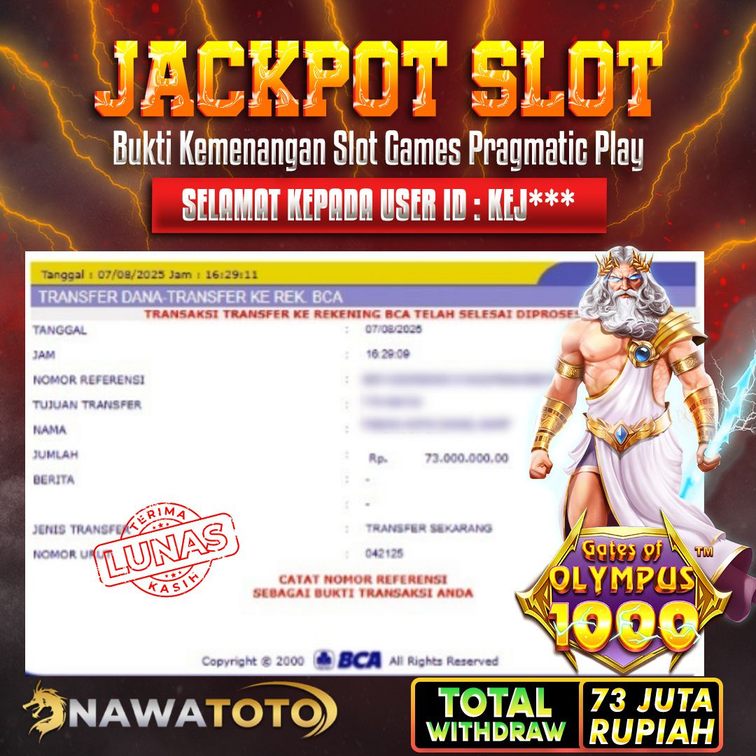 Bukti Jackpot